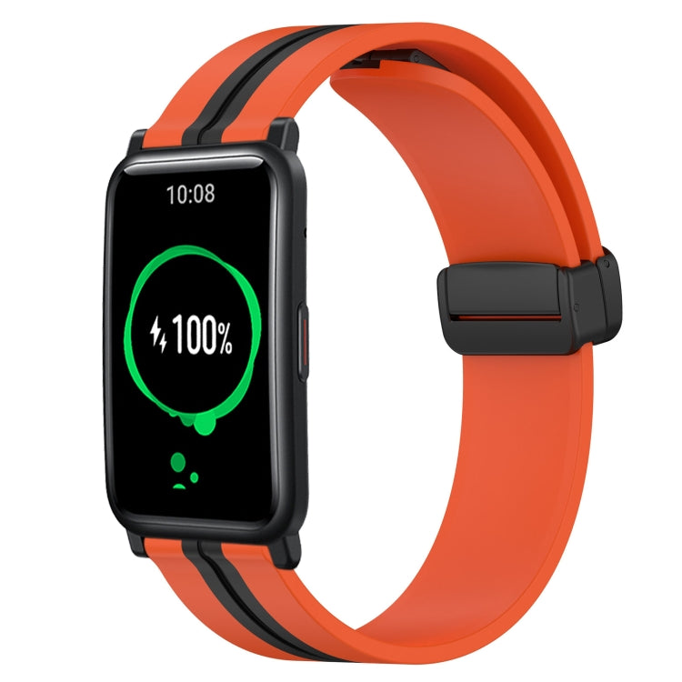 Cinturino in silicone con chiusura magnetica pieghevole da 20 mm, For Honor Watch ES, For Honor MagicWatch2 42mm