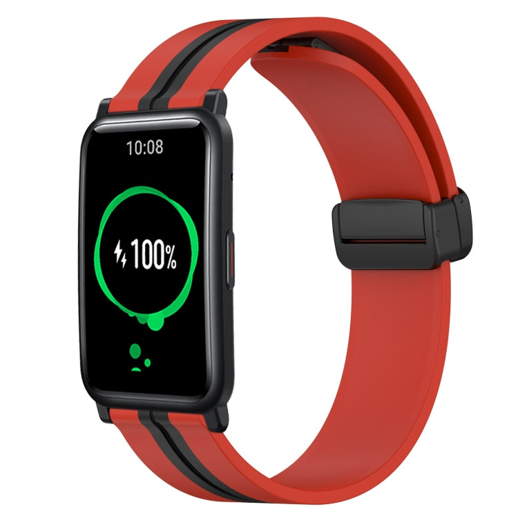 Cinturino in silicone con chiusura magnetica pieghevole da 20 mm, For Honor Watch ES, For Honor MagicWatch2 42mm