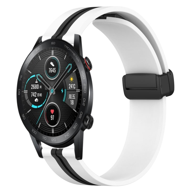 Cinturino in silicone con chiusura magnetica pieghevole da 20 mm, For Honor Watch ES, For Honor MagicWatch2 42mm