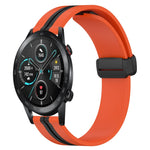 Cinturino in silicone con chiusura magnetica pieghevole da 20 mm, For Honor Watch ES, For Honor MagicWatch2 42mm