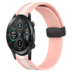 Cinturino in silicone con chiusura magnetica pieghevole da 20 mm, For Honor Watch ES, For Honor MagicWatch2 42mm