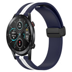 Cinturino in silicone con chiusura magnetica pieghevole da 20 mm, For Honor Watch ES, For Honor MagicWatch2 42mm