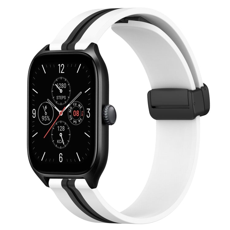 Cinturino in silicone con chiusura magnetica pieghevole da 20 mm, For Amazfit GTS 4, For Amazfit GTS 3