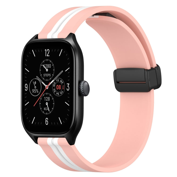 Cinturino in silicone con chiusura magnetica pieghevole da 20 mm, For Amazfit GTS 4, For Amazfit GTS 3