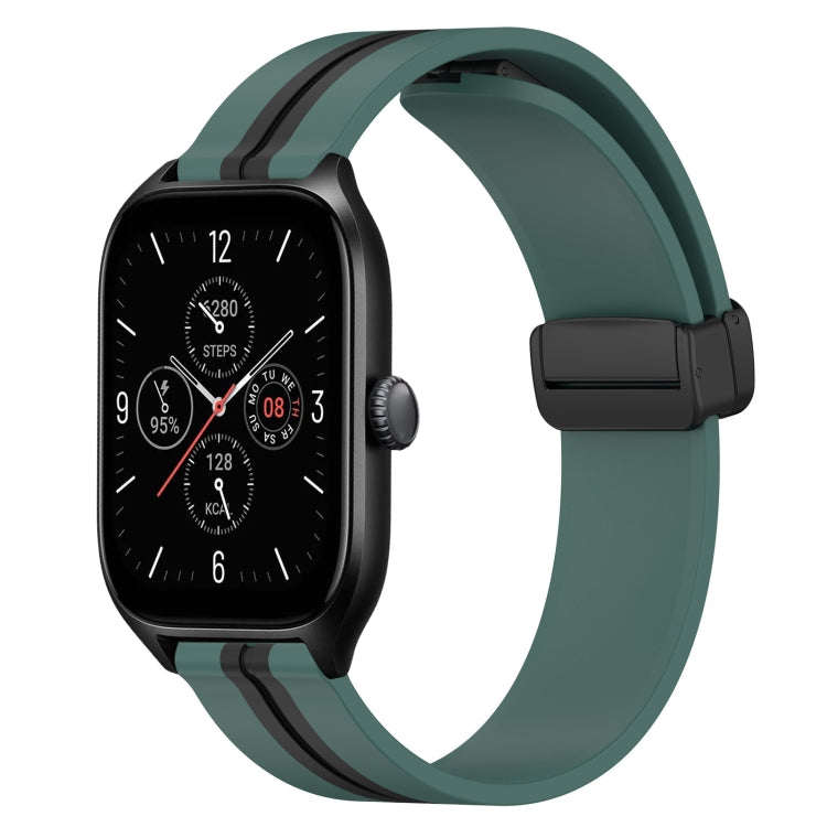 Cinturino in silicone con chiusura magnetica pieghevole da 20 mm, For Amazfit GTS 4, For Amazfit GTS 3
