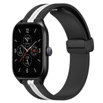 Cinturino in silicone con chiusura magnetica pieghevole da 20 mm, For Amazfit GTS 4, For Amazfit GTS 3