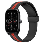 Cinturino in silicone con chiusura magnetica pieghevole da 20 mm, For Amazfit GTS 4, For Amazfit GTS 3