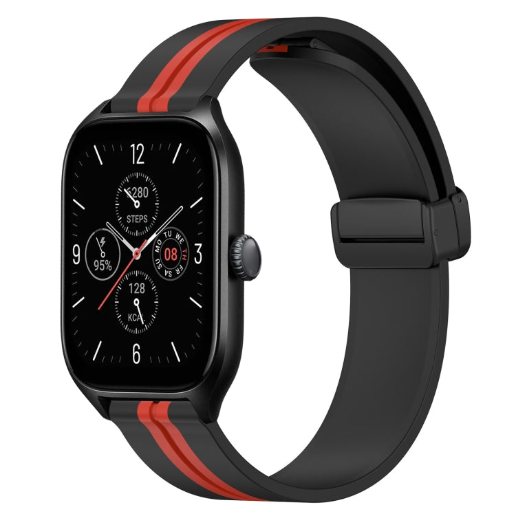 Cinturino in silicone con chiusura magnetica pieghevole da 20 mm, For Amazfit GTS 4, For Amazfit GTS 3