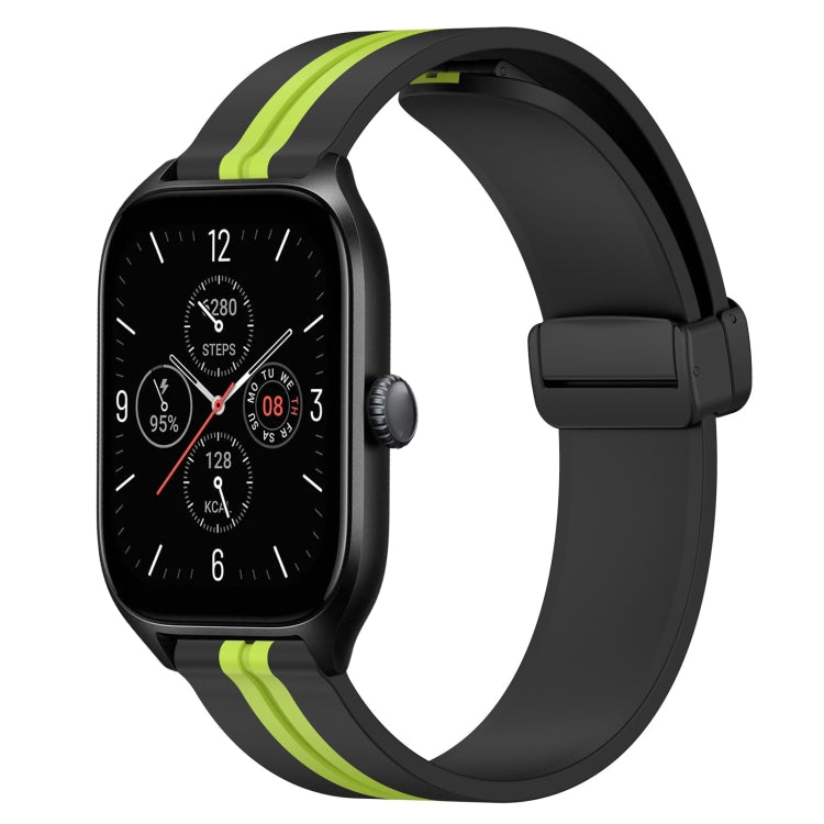Cinturino in silicone con chiusura magnetica pieghevole da 20 mm, For Amazfit GTS 4, For Amazfit GTS 3