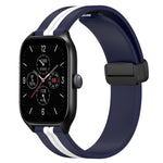 Cinturino in silicone con chiusura magnetica pieghevole da 20 mm, For Amazfit GTS 4, For Amazfit GTS 3
