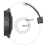 Cinturino in silicone con chiusura magnetica pieghevole da 20 mm, For Amazfit GTS 4, For Amazfit GTS 3