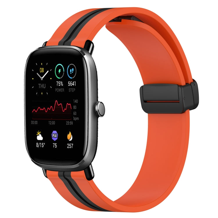 Cinturino in silicone con chiusura magnetica pieghevole da 20 mm, For Amazfit GTS 2 Mini, For Amazfit GTS 2
