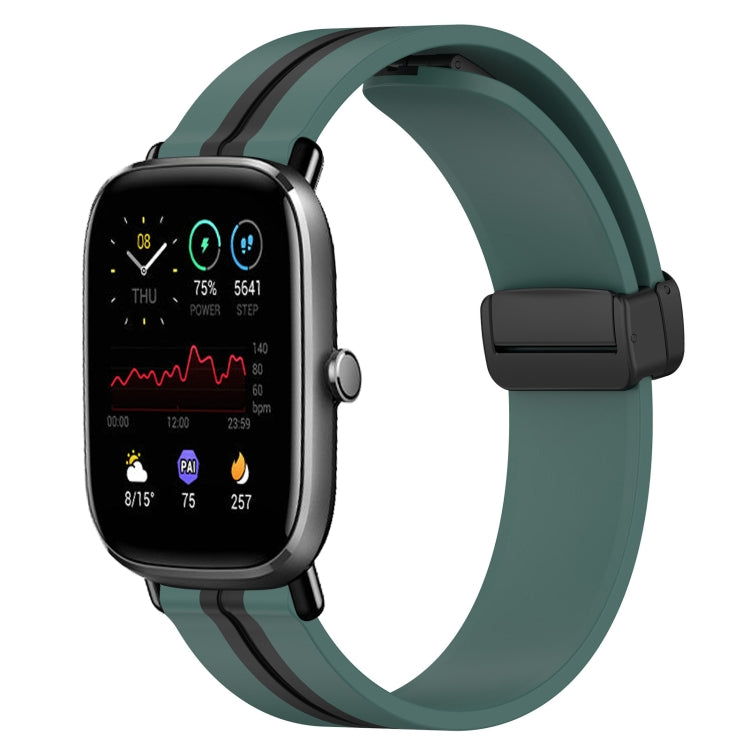 Cinturino in silicone con chiusura magnetica pieghevole da 20 mm, For Amazfit GTS 2 Mini, For Amazfit GTS 2