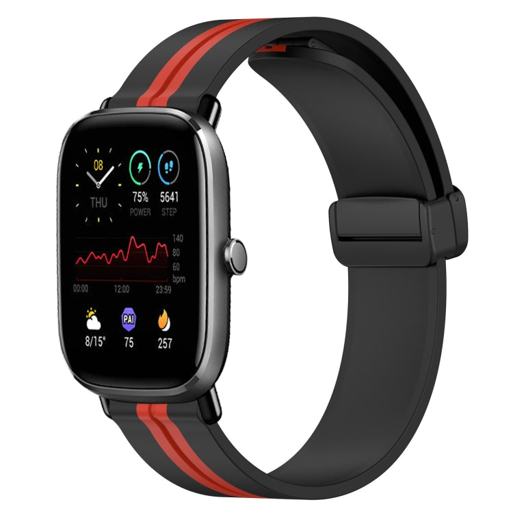 Cinturino in silicone con chiusura magnetica pieghevole da 20 mm, For Amazfit GTS 2 Mini, For Amazfit GTS 2