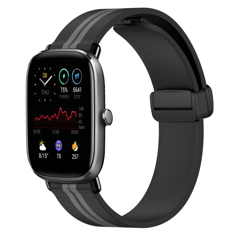Cinturino in silicone con chiusura magnetica pieghevole da 20 mm, For Amazfit GTS 2 Mini, For Amazfit GTS 2