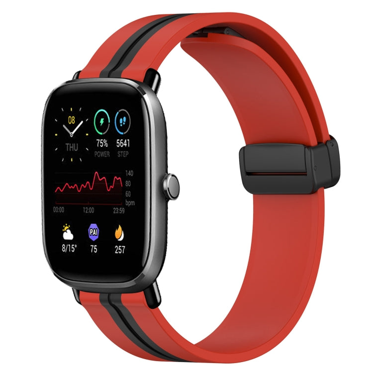 Cinturino in silicone con chiusura magnetica pieghevole da 20 mm, For Amazfit GTS 2 Mini, For Amazfit GTS 2