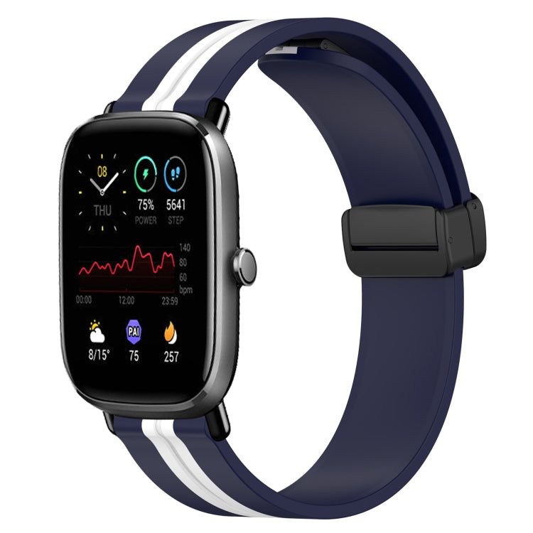 Cinturino in silicone con chiusura magnetica pieghevole da 20 mm, For Amazfit GTS 2 Mini, For Amazfit GTS 2