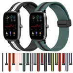 Cinturino in silicone con chiusura magnetica pieghevole da 20 mm, For Amazfit GTS 2 Mini, For Amazfit GTS 2