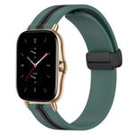 Cinturino in silicone con chiusura magnetica pieghevole da 20 mm, For Amazfit GTS 2 Mini, For Amazfit GTS 2