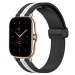 Cinturino in silicone con chiusura magnetica pieghevole da 20 mm, For Amazfit GTS 2 Mini, For Amazfit GTS 2