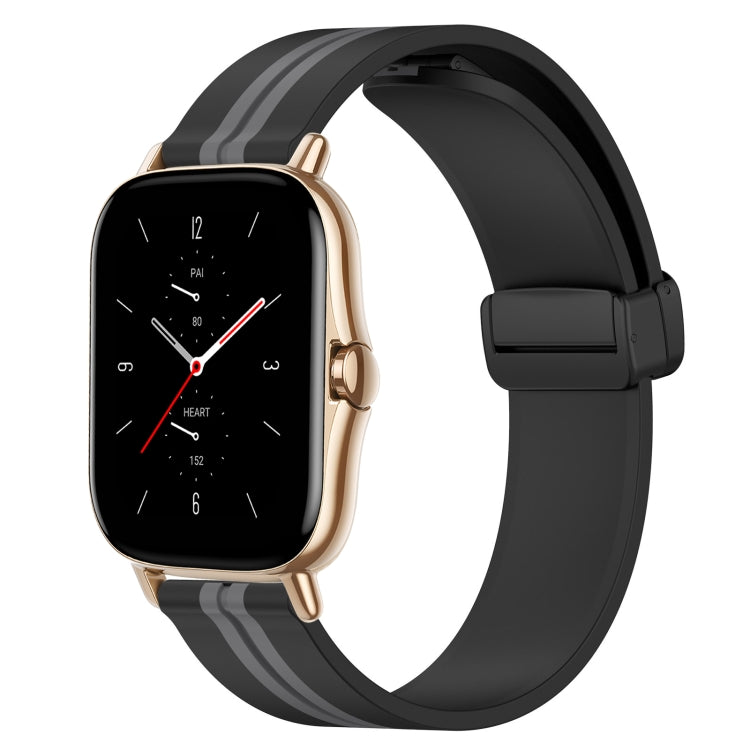 Cinturino in silicone con chiusura magnetica pieghevole da 20 mm, For Amazfit GTS 2 Mini, For Amazfit GTS 2