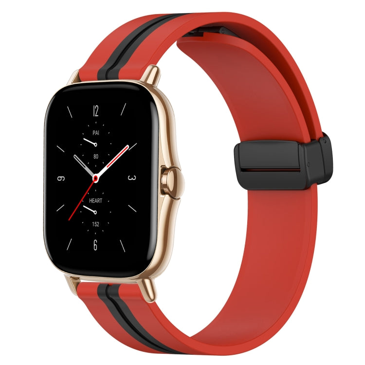 Cinturino in silicone con chiusura magnetica pieghevole da 20 mm, For Amazfit GTS 2 Mini, For Amazfit GTS 2