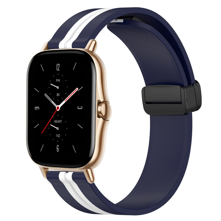 Cinturino in silicone con chiusura magnetica pieghevole da 20 mm, For Amazfit GTS 2 Mini, For Amazfit GTS 2