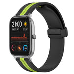 Cinturino in silicone con chiusura magnetica pieghevole da 20 mm, For Amazfit GTS, For Amazfit GTR 42mm