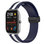 Cinturino in silicone con chiusura magnetica pieghevole da 20 mm, For Amazfit GTS, For Amazfit GTR 42mm
