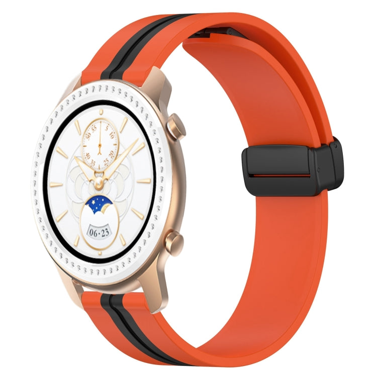Cinturino in silicone con chiusura magnetica pieghevole da 20 mm, For Amazfit GTS, For Amazfit GTR 42mm