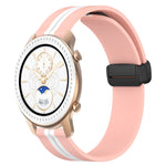 Cinturino in silicone con chiusura magnetica pieghevole da 20 mm, For Amazfit GTS, For Amazfit GTR 42mm