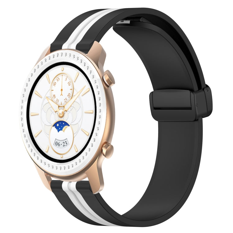 Cinturino in silicone con chiusura magnetica pieghevole da 20 mm, For Amazfit GTS, For Amazfit GTR 42mm