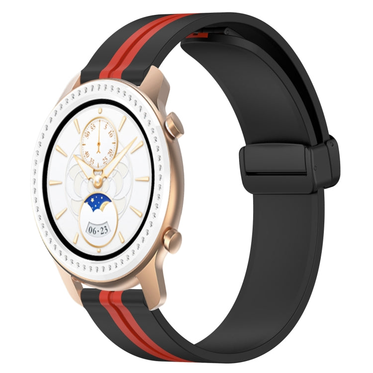 Cinturino in silicone con chiusura magnetica pieghevole da 20 mm, For Amazfit GTS, For Amazfit GTR 42mm