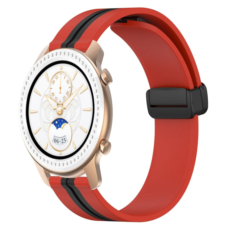 Cinturino in silicone con chiusura magnetica pieghevole da 20 mm, For Amazfit GTS, For Amazfit GTR 42mm