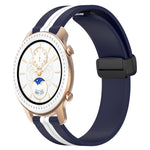 Cinturino in silicone con chiusura magnetica pieghevole da 20 mm, For Amazfit GTS, For Amazfit GTR 42mm
