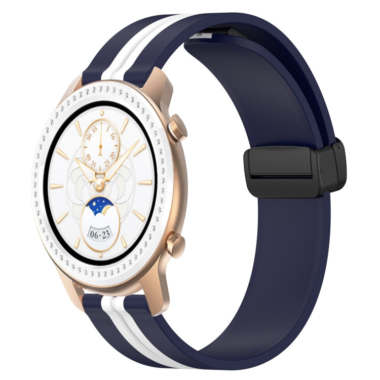 Cinturino in silicone con chiusura magnetica pieghevole da 20 mm, For Amazfit GTS, For Amazfit GTR 42mm