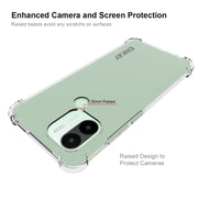 Per Xiaomi Redmi A1+ Custodia per telefono antiurto in TPU trasparente ENKAY, For Xiaomi Redmi A1+