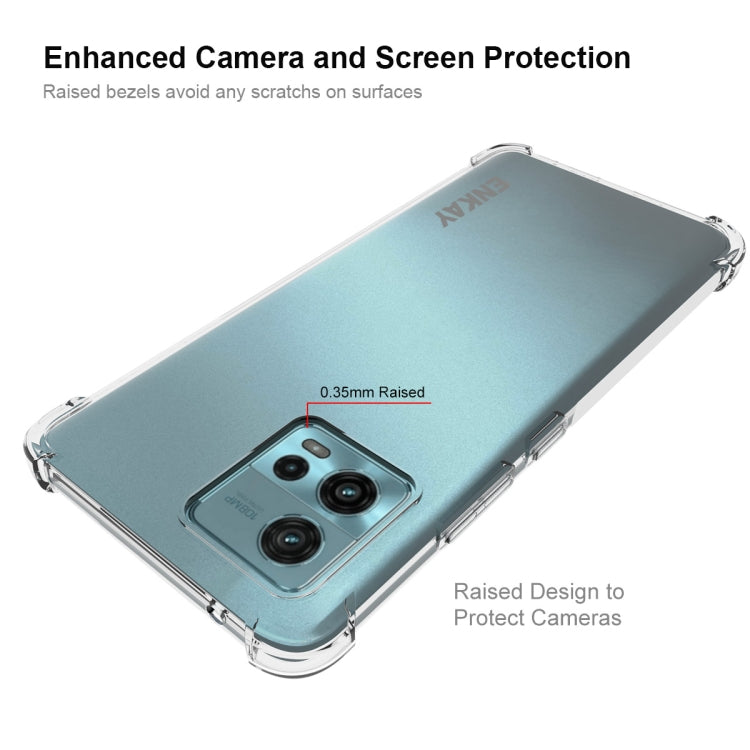 Custodia TPU trasparente per Motorola Moto G72