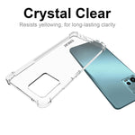 Custodia TPU trasparente per Motorola Moto G72