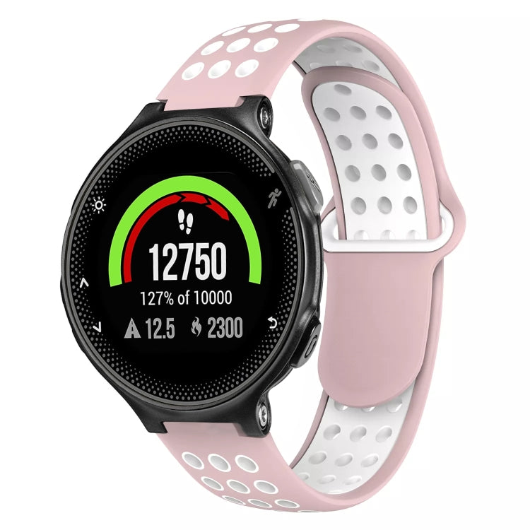 Cinturino in silicone traspirante per Garmin Forerunner 235
