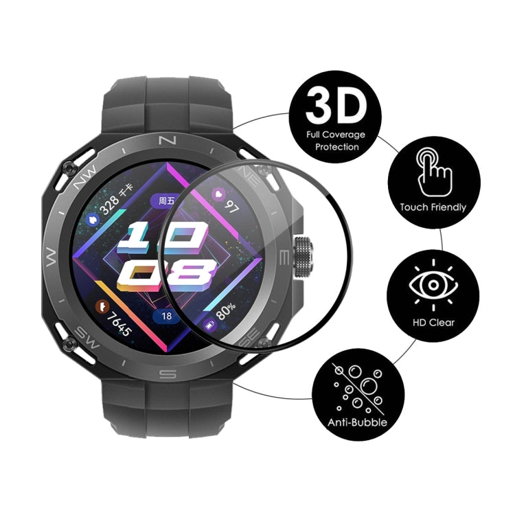 Per Huawei Watch GT Cyber ENKAY 3D Full Coverage Soft PC Edge + PMMA HD Screen Protector Film, 1pcs, 2pcs, 5pcs, 10pcs