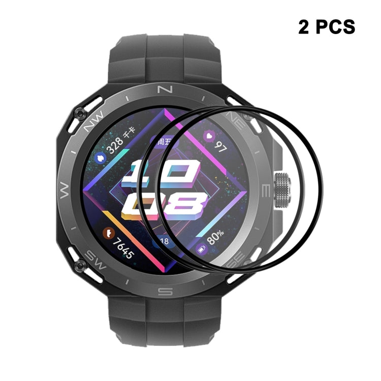Per Huawei Watch GT Cyber ENKAY 3D Full Coverage Soft PC Edge + PMMA HD Screen Protector Film, 1pcs, 2pcs, 5pcs, 10pcs