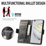 CustodiaCustodia per telefono in pelle con doppia fibbia magnetica NeoSplicing, For Huawei Nova 10 Pro, For Huawei  Nova 10, For Sony Xperia 5 IV, For Xiaomi Redmi Note 11T