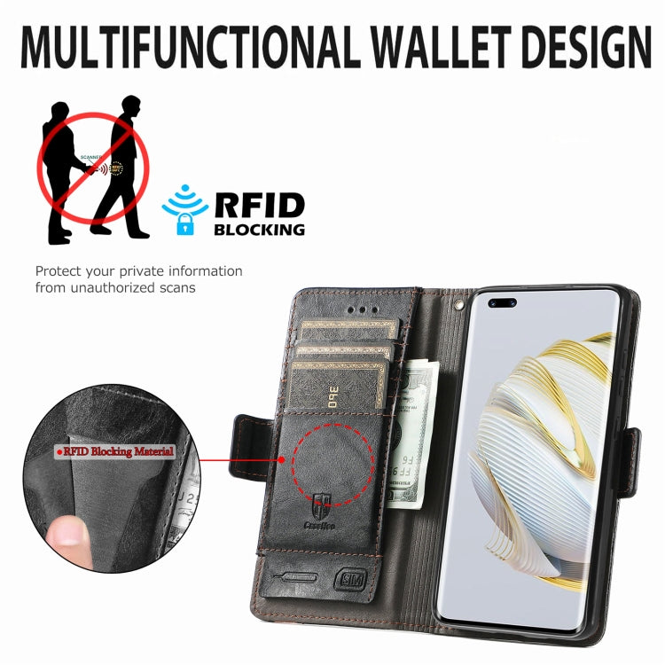 CustodiaCustodia per telefono in pelle con doppia fibbia magnetica NeoSplicing, For Huawei Nova 10 Pro, For Huawei  Nova 10, For Sony Xperia 5 IV, For Xiaomi Redmi Note 11T