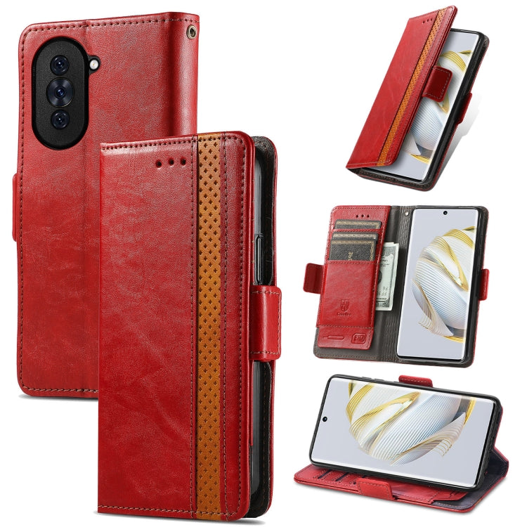 CustodiaCustodia per telefono in pelle con doppia fibbia magnetica NeoSplicing, For Huawei Nova 10 Pro, For Huawei  Nova 10, For Sony Xperia 5 IV, For Xiaomi Redmi Note 11T