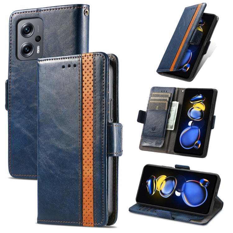 CustodiaCustodia per telefono in pelle con doppia fibbia magnetica NeoSplicing, For Huawei Nova 10 Pro, For Huawei  Nova 10, For Sony Xperia 5 IV, For Xiaomi Redmi Note 11T