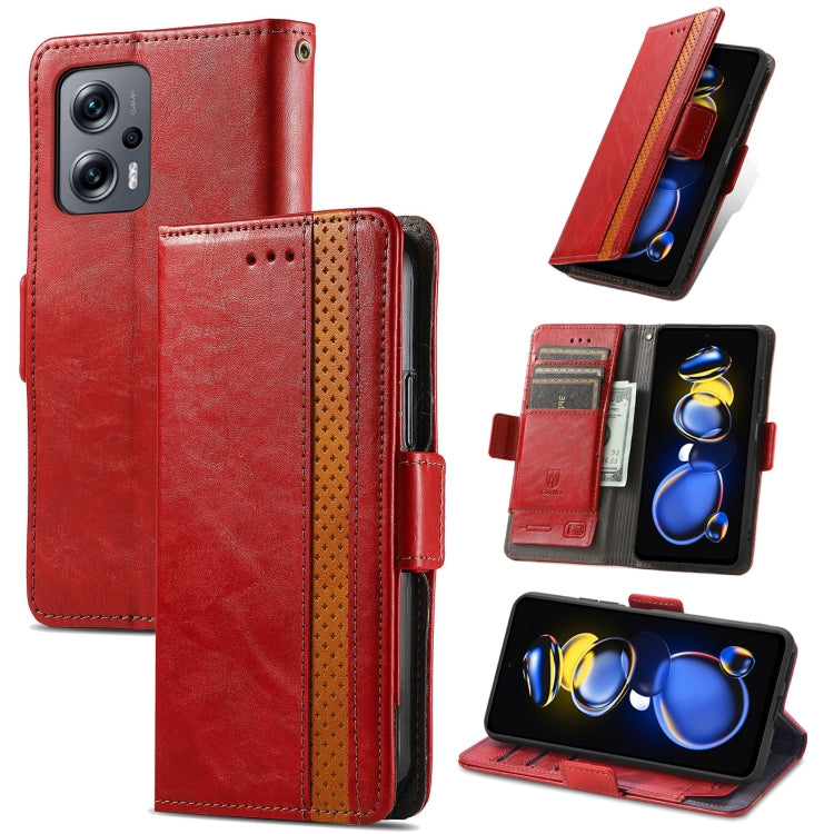 CustodiaCustodia per telefono in pelle con doppia fibbia magnetica NeoSplicing, For Huawei Nova 10 Pro, For Huawei  Nova 10, For Sony Xperia 5 IV, For Xiaomi Redmi Note 11T