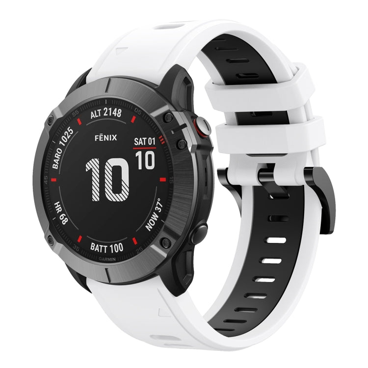 Cinturino sportivo in silicone 22 mm per Garmin Fenix 6