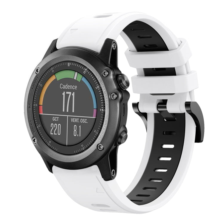 Cinturino sportivo in silicone 26 mm per Garmin Fenix 3 HR