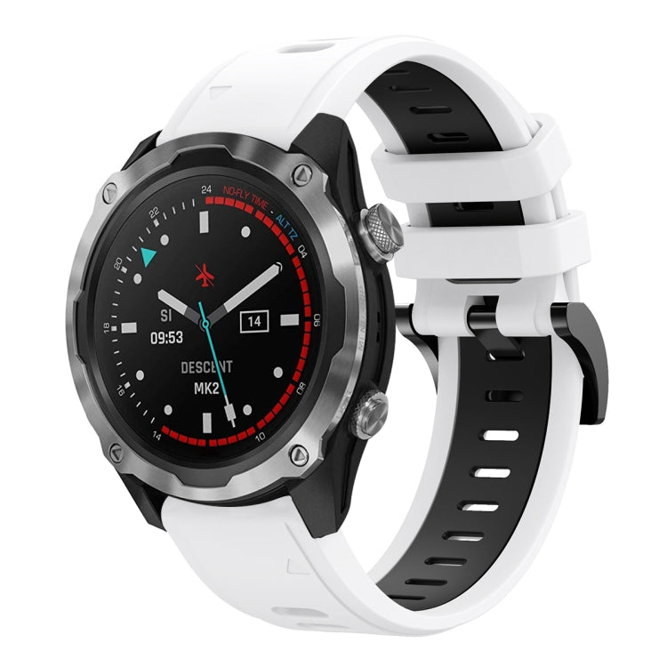 Cinturino sportivo in silicone 26mm per Garmin Descent MK2